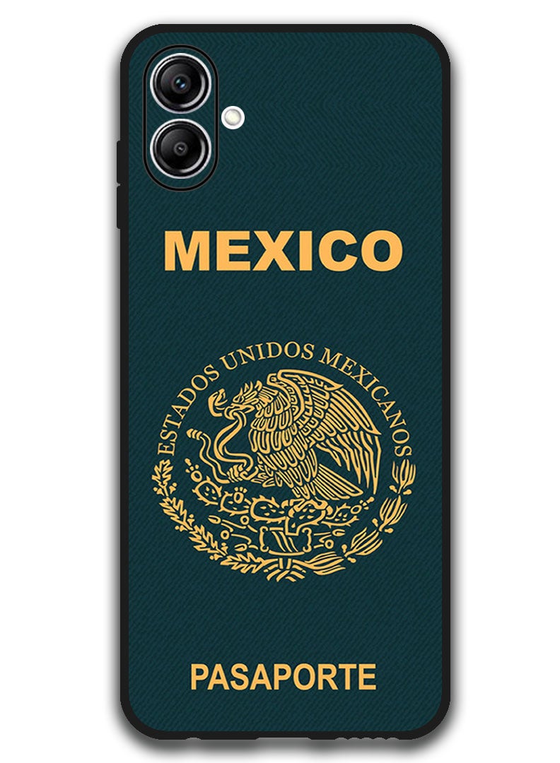 Theodor Case Compatible with Samsung Galaxy A07 6.7 Inch Protection Shockproof Bumper Cover Mexico Passport - Image 1